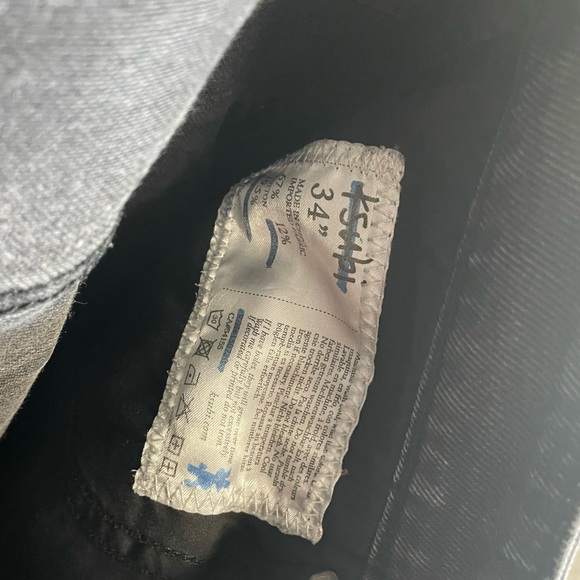 Men’s KSUBI DENIM SLIM JEANS 👖 Pre Owned Used SZ 34 Black & Grey - Picture 10 of 16